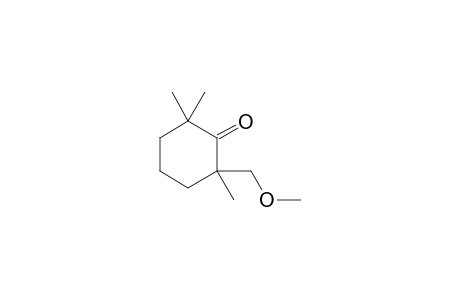 2-(Methoxymethyl)-2,6,6-trimethylcyclohexanone