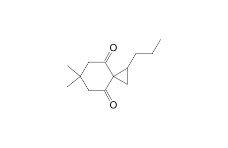 6,6-Dimethyl-1-propylspiro[2.5]octane-4,8-dione