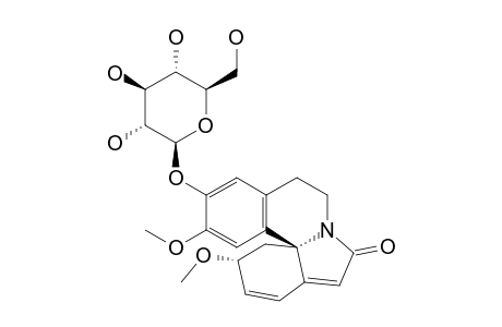 16-O-BETA-D-GLUCOPYRANOSYL-COCCOLINE