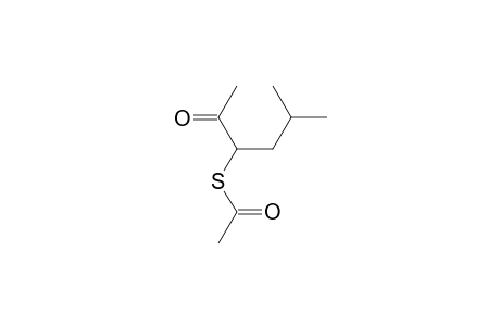 3-acetylthio-5-methyl-2-hexanone