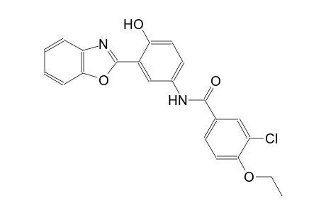 benzamide, N-[3-(2-benzoxazolyl)-4-hydroxyphenyl]-3-chloro-4-ethoxy-
