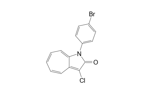 3-Chloro-1-p-bromophenyl-1-azaazulen-2(1H)-one