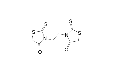 3-[2-(4-oxo-2-thioxo-1,3-thiazolidin-3-yl)ethyl]-2-thioxo-1,3-thiazolidin-4-one