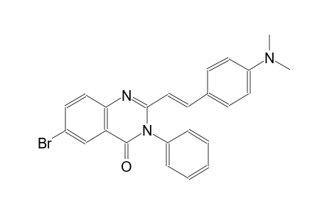 6-bromo-2-{(E)-2-[4-(dimethylamino)phenyl]ethenyl}-3-phenyl-4(3H)-quinazolinone