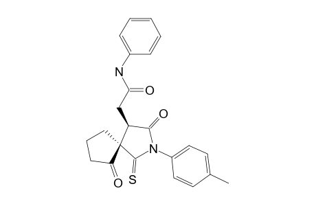 (4RS,5RS)-[2-(4-METHYLPHENYL)-3,6-DIOXO-N-PHENYL-1-THIOXO-2-AZASPIRO-[4.4]-NONANE-4-ACETAMIDE
