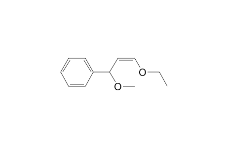 Benzene, (3-ethoxy-1-methoxy-2-propenyl)-, (Z)-