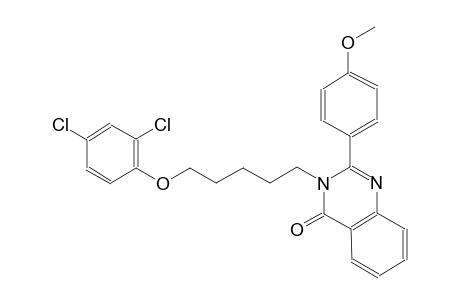 3-[5-(2,4-dichlorophenoxy)pentyl]-2-(4-methoxyphenyl)-4(3H)-quinazolinone