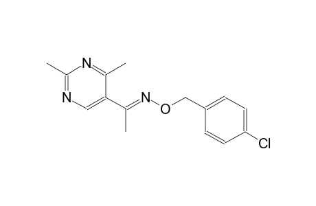(1E)-1-(2,4-dimethyl-5-pyrimidinyl)ethanone O-(4-chlorobenzyl)oxime