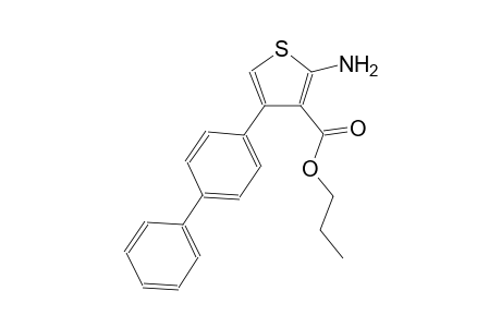 propyl 2-amino-4-[1,1'-biphenyl]-4-yl-3-thiophenecarboxylate