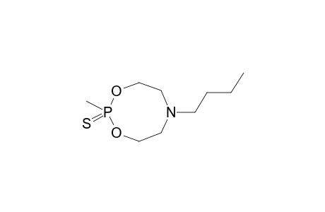 2-THIOXO-2-METHYL-6-BUTYL-1,3-DIOXA-6-AZA-2-PHOSPHACINANE
