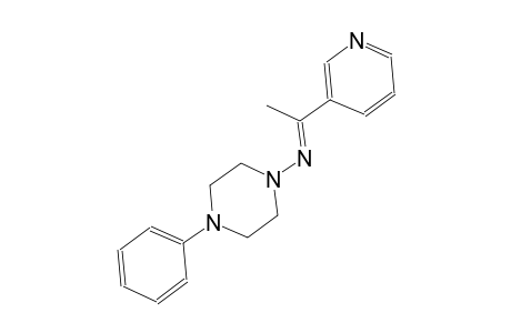 1-piperazinamine, 4-phenyl-N-[(E)-1-(3-pyridinyl)ethylidene]-