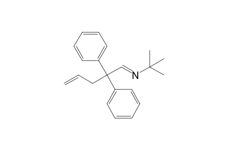 N-(2,2-Diphenylpenten-1-ylidene)-t-butylamine