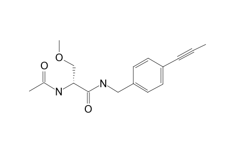 (R)-N-[4'-(PROP-1-YNYL)]-BENZYL_2-ACETAMIDO-3-METHOXYPROPIONAMIDE