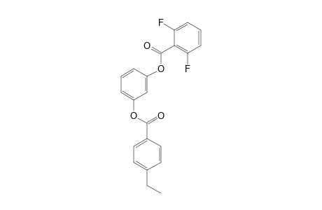 1,3-Benzenediol, o-(2,6-difluorobenzoyl)-o'-(4-ethylbenzoyl)-