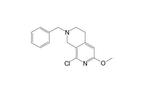 7-Benzyl-1-chloro-3-methoxy-5,6,7,8-tetrahydro-2,7-naphthrridine