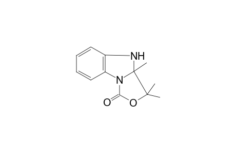 3,3,3a-trimethyl-3a,4-dihydro-3H-[1,3]oxazolo[3,4-a]benzimidazol-1-one