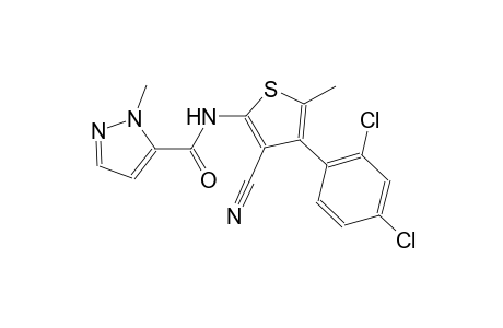 N-[3-cyano-4-(2,4-dichlorophenyl)-5-methyl-2-thienyl]-1-methyl-1H-pyrazole-5-carboxamide