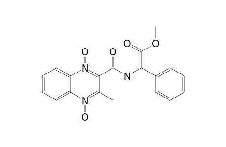 2-[(1-keto-3-methyl-4-oxido-quinoxalin-1-ium-2-carbonyl)amino]-2-phenyl-acetic acid methyl ester