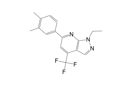 1H-pyrazolo[3,4-b]pyridine, 6-(3,4-dimethylphenyl)-1-ethyl-4-(trifluoromethyl)-