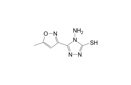 4-Amino-3-(5-methyl-1,2-oxazol-3-yl)-1H-1,2,4-triazole-5-thione