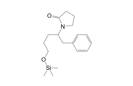 1-(1-phenyl-5-(trimethylsilyloxy)pentan-2-yl)pyrrolidin-2-one