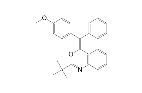 (E/Z)-2-tert-Butyl-4-[(4-methoxyphenyl)(phenyl)methylene]-4H-3,1-benzoxazine