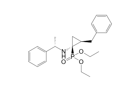 Diethyl (1S,2R,1'S)-2-benzyl-1-(1'-phenylethylamino)cyclopropanephosphonate
