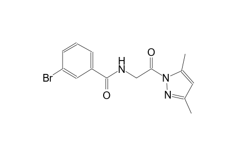 benzamide, 3-bromo-N-[2-(3,5-dimethyl-1H-pyrazol-1-yl)-2-oxoethyl]-