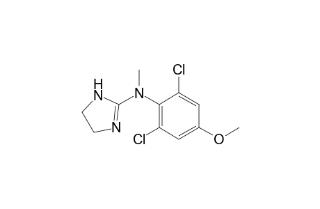 1H-Imidazol-2-amine, N-(2,6-dichloro-4-methoxyphenyl)-4,5-dihydro-N-methyl-