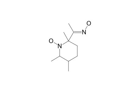 (1-HYDROXY-2,5,6-TRIMETHYLPIPERID-2-YL)-METHYLKETONOXIME