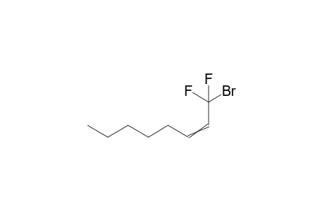 1-Bromo-1,1-difluorooct-2-ene