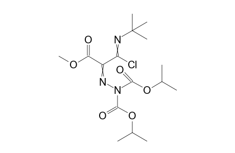 Bis(1-methylethyl) 2-{2-Chloro-2-[(1,1-dimethylethyl)imino]-1-(methoxycarbonyl)ethylidene}hydrazine-1,1-dicarboxylate