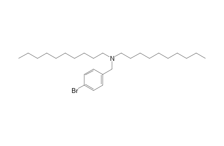 4-Bromobenzylamine, N,N-didecyl-