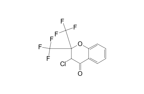 3-Chloro-2,2-bis(trifluoromethyl)chroman-4-one