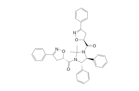 [(4S,5S)-2,2-dimethyl-3-[oxo-[(5S)-3-phenyl-4,5-dihydroisoxazol-5-yl]methyl]-4,5-diphenyl-1-imidazolidinyl]-[(5S)-3-phenyl-4,5-dihydroisoxazol-5-yl]methanone