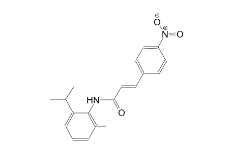 (2E)-N-(2-isopropyl-6-methylphenyl)-3-(4-nitrophenyl)-2-propenamide