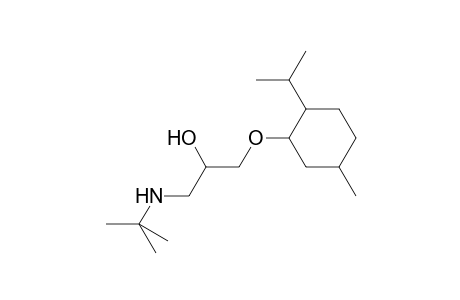 1-(tert-Butylamino)-3-[(2-isopropyl-5-methylcyclohexyl)oxy]-2-propanol