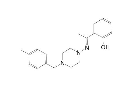 phenol, 2-[(1E)-1-[[4-[(4-methylphenyl)methyl]-1-piperazinyl]imino]ethyl]-