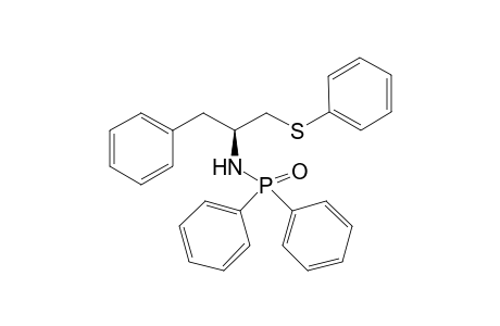 (S)-1-(Thiophenyl)-2-(diphenylphosphinamido)-4-phenylpropane