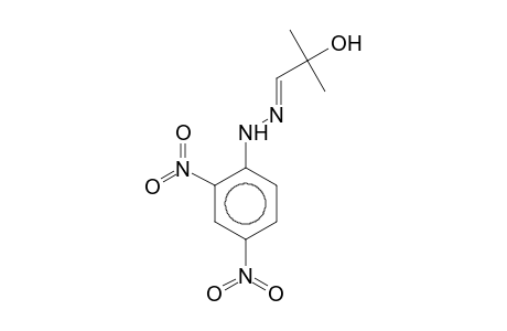 (1E)-2-Hydroxy-2-methylpropanal (2,4-dinitrophenyl)hydrazone
