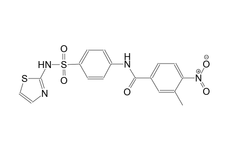 3-methyl-4-nitro-N-{4-[(1,3-thiazol-2-ylamino)sulfonyl]phenyl}benzamide