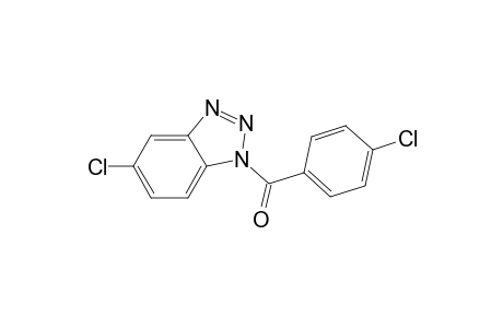 (5-chloranylbenzotriazol-1-yl)-(4-chlorophenyl)methanone