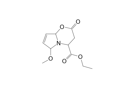 5-(Ethoxycarbonyl)-7-methoxy-6-aza-2-oxabicyclo[4.3.0]non-8-en-3-one