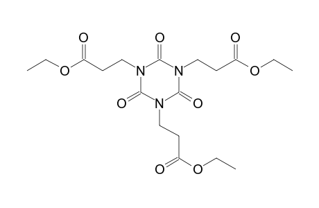 2,4,6-trioxo-s-triazine-1,3,5(2H,4H,6H)-tripropionic acid, triethyl ester