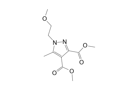 Dimethyl 1-(2-methoxyethyl)-5-methyl-1H-pyrazole-3,4-dicarboxylate