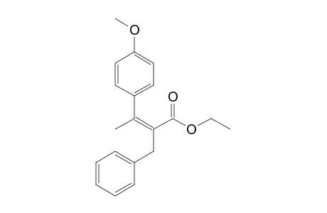 (Z)-Ethyl 2-benzyl-3-(4'-methoxyphenyl)but-2-enoate