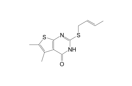 2-(But-2-enylthio)-5,6-dimethylthieno[d]pyrimidin-4-one