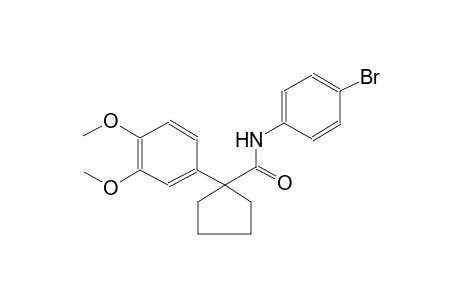 cyclopentanecarboxamide, N-(4-bromophenyl)-1-(3,4-dimethoxyphenyl)-