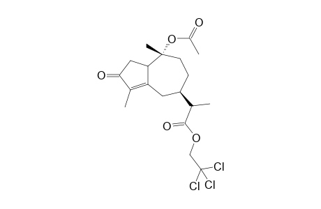 2',2',2'-Trichloroethyl ester of guaiane acid