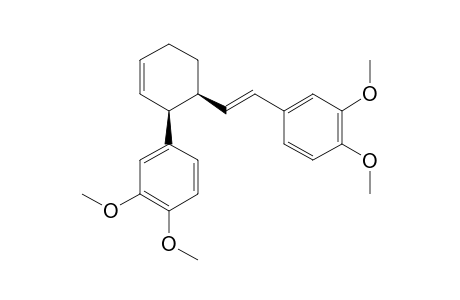 (+/-)-CIS-3-(3,4-DIMETHOXYPHENYL)-4-[(E)-3,4-DIMETHOXYSTYRYL]-CYCLOHEXENE